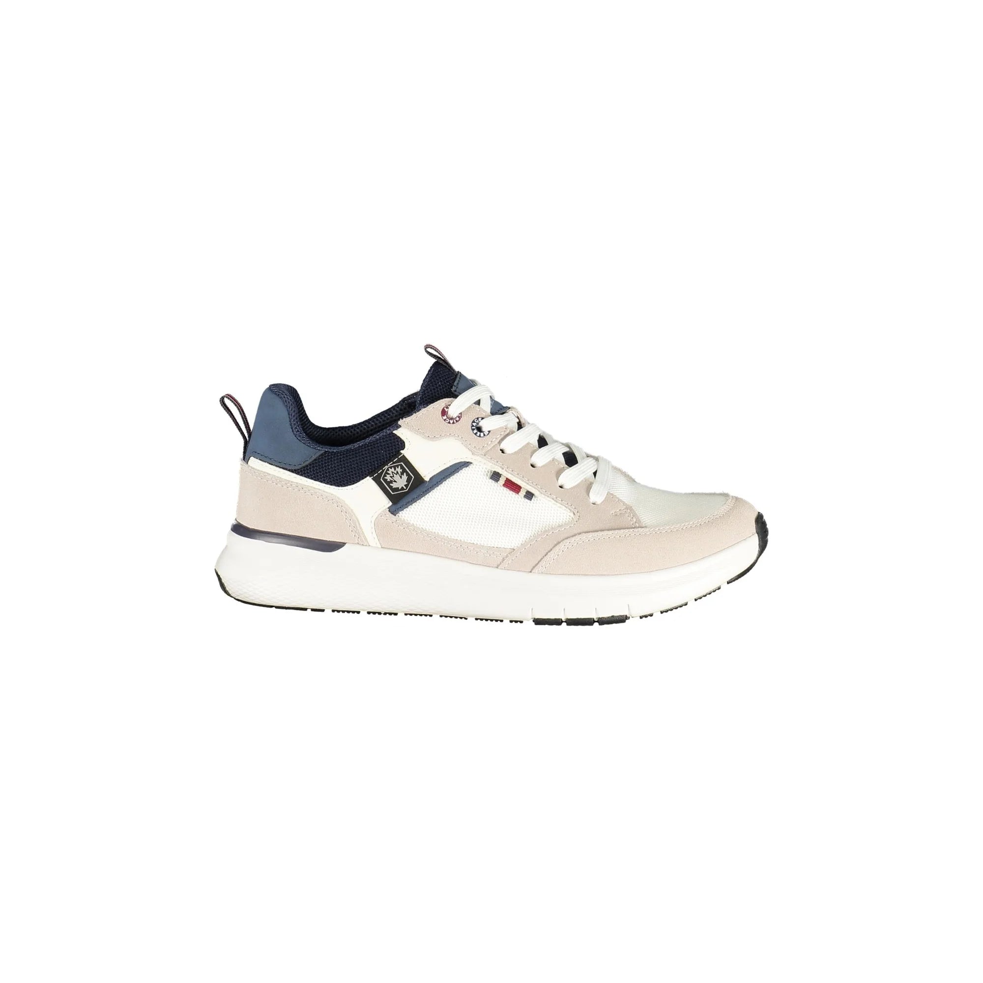 Lumberjack Sneakers Uomo Bianche Dettagli a Contrasto Bianco - foto prodotto